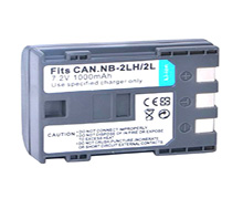 canon NB-2LH Replacement Battery 7.4v 700mAh Li-Ion