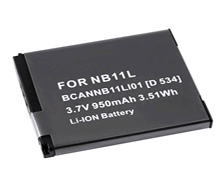 Canon NB-11L Compatible rechargeable battery