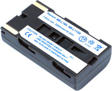 Samsung SB-L160 SB-L110A replacement battery 7.4v 2600mAh Li-Ion