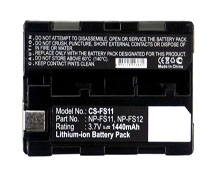 sony NP-FS11 NP-FS10 replacement battery 3.6v 1360mAh Li-Ion